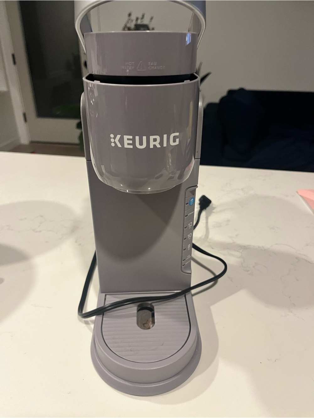 Keurig Single-Serve Coffee Maker in Lavender Gray